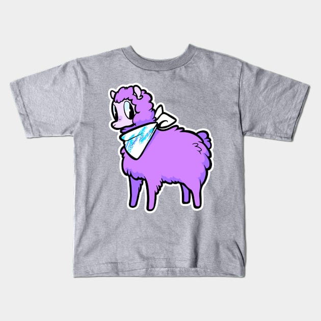 Rad Alpaca Kids T-Shirt by arkay9